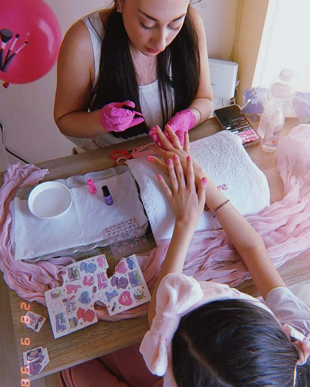 Kids spa party - περιποίηση νυχιών